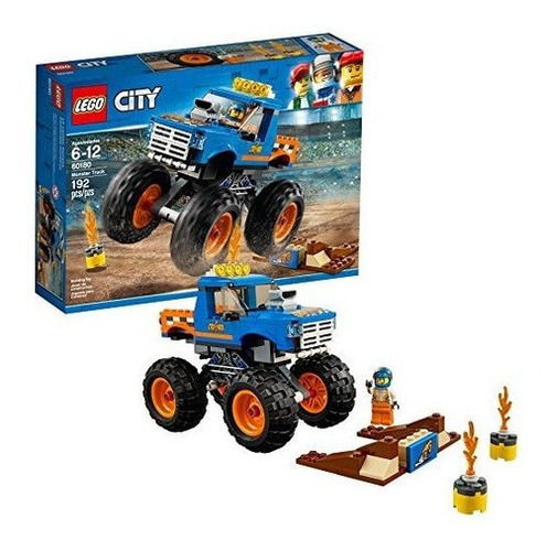 Kit Lego 60180 Grandes Vehículos, Camioneta Monstruo