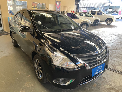 Imagem 2 de 8 de Nissan Versa Sl 1.6 Preto 2020