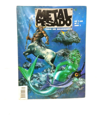 Revista Metal Pesado, Tudo Em Quadrinhos 