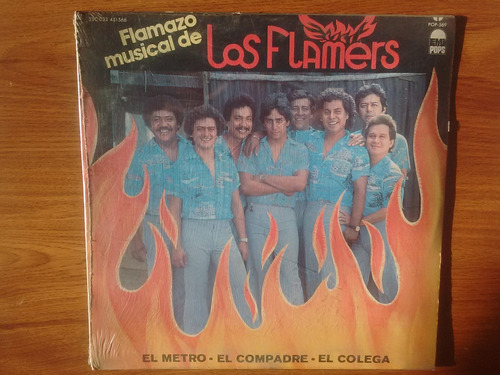 Los Flamer's. Flamazo Musical. Disco Lp Emi 1982