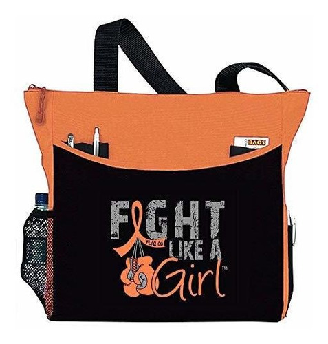 Fight Like A Girl - Bolsa Grande Con Estampado De Guantes De