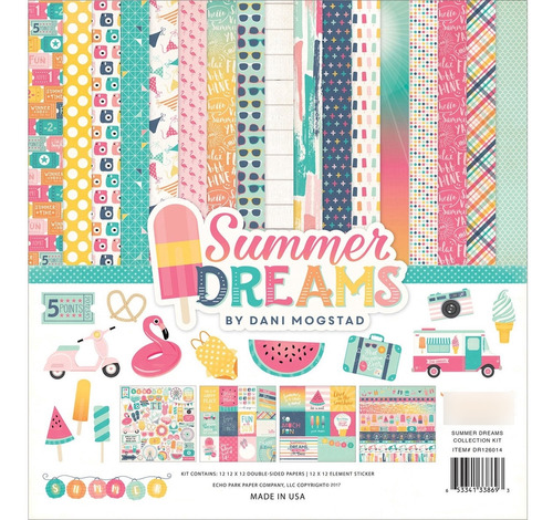 Echo Park Paper Company Summer Dreams - Kit De Coleción