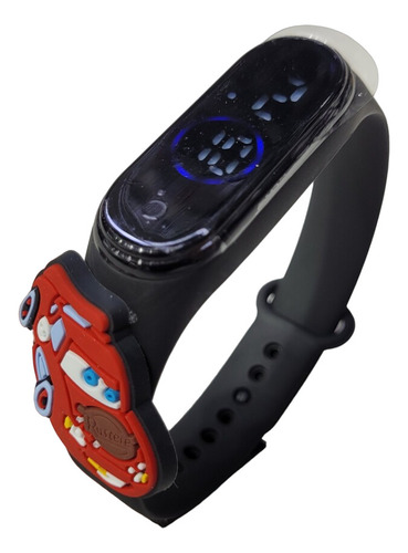 Relógio Digital Infantil Touch Aprenda Brinque Carros Pr