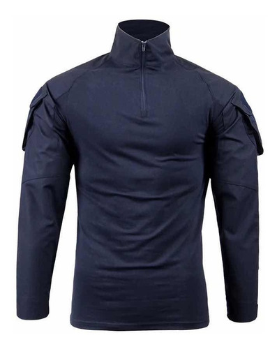 Tenida Táctica Negro Camisa + Pantalón + Protecciones