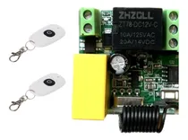 Comprar 1 Receptor Inalámbrico 220v Rele 2 Control Remoto 433mhz