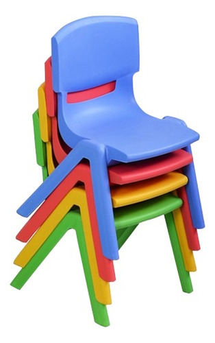 Silla Plastica Infantil Niños Y Niñas