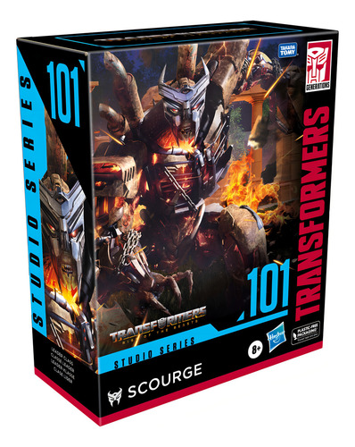 Transformers Studio Series Scourge Clase Líder Camión Museo