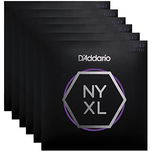 Cuerdas De Guitarra Eléctrica D'addario Nyxl Medium 11-49