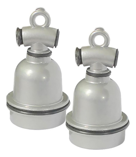 2 Unids Ceramic Lamp Holder Bombilla Socket E27 Para Cerdo