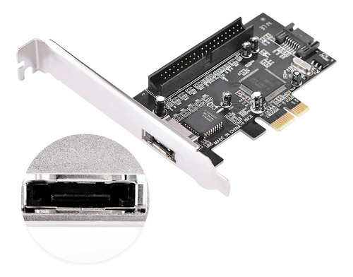 Adaptador Pci-e Ide Pci Express A Ata133 + Ii + Esata Jmb363