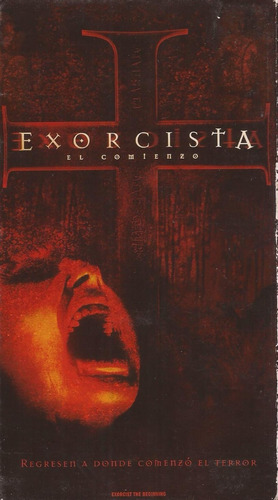 El Exorcista El Comienzo Vhs Exorcist 2004 Terror