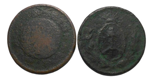 Buenos Ayres Lote Monedas De 1/10 Y 5/10 Años 1822 / 1827  