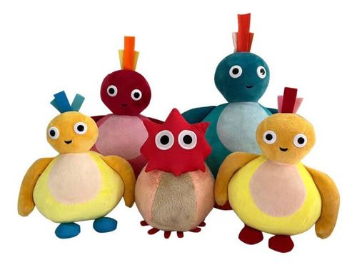 5pcs Twirlwoos Peluche Muñeca Juguete Niños Navidad Regalo