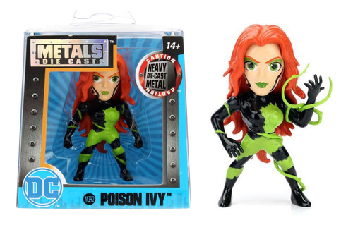 Figura Jada Toys Metals Dc Comics Poison Ivy 4 Pulgadas (Usado)