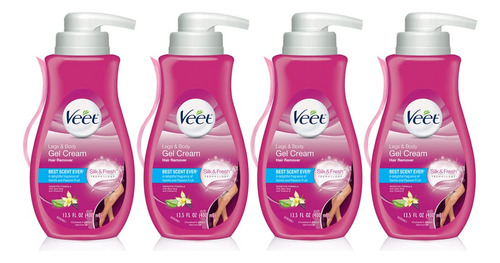 Veet Gel Crema Removedora De Pelo, Fórmula Sensible, 13.5 .