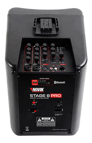 Imagen 5 de 5 de Sistema De Sonido Portatil Novik