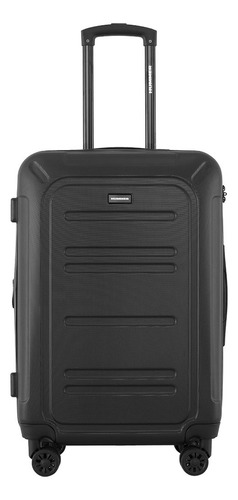 Valija Hummer Mediana 24puLG Abs Equipaje Maleta Amplia Color Negro