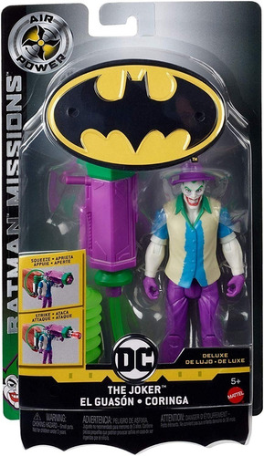 Batman Missions Air Power Deluxe Dc The Joker Guason Fvy36