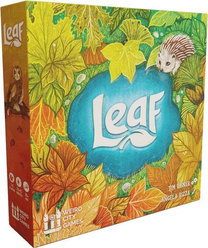 Leaf, Juego De Mesa: Estrategia Y Misterio En Weird City