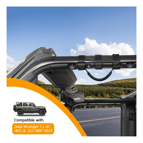 Hoolcar 4 X Roll Bar Hands Handles Handles De Agarre De Con
