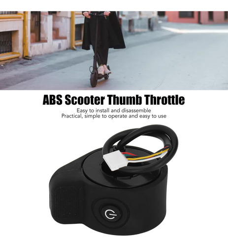 Dw Nuevo Patinete Eléctrico Thumb Throttle Abs Con Un Solo