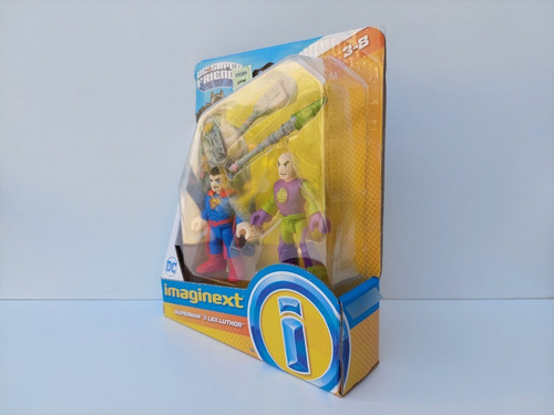 Superman & Lex Luthor - Dc - Imaginext Fisher-price Mattel
