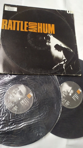 U2 Rattle And Hum Álbum Doble Discos De Vinil Original 