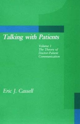 Libro Talking With Patients: Volume 1 : The Theory Of Doc...