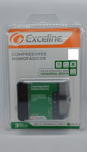 Protector De Voltaje Compresores Monofasicos 220v Exceline