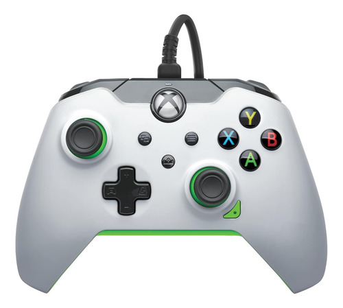 Control Joystick Xbox Series X|s & Pc Verde Neon Blanco Usb