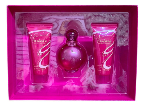 Perfume Britney Spears Fantasy Edp 100ml - 3 Peças