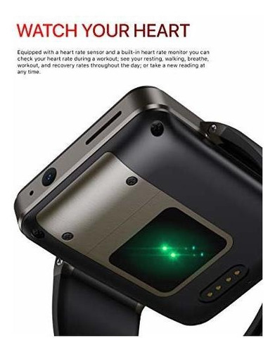 Smartwatch Refly Ios/android Wifi Bluetooth Gps 2,41in Negro