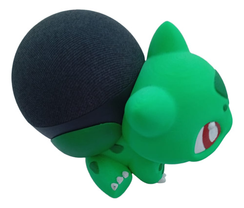 Bulbasor Soporte Alexa Echo Dot 4ta/5ta Generación Echo Pop Verde Claro