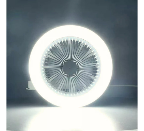 Ventilador De Techo Con Luz Led Ajustable 3 Velocidades