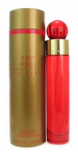 360° Red Women De Perry Ellis Eau De Parfum 100 Ml