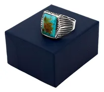 Comprar Padrísimo Anillo De Plata .925 Modelo  Turquesa Kingman  Turquesa 12