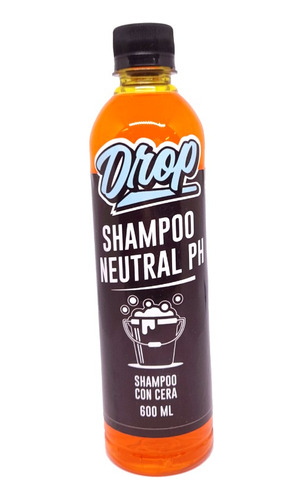 Drop Shampoo Ph Neutro Black Label 500 Ml Con Cera