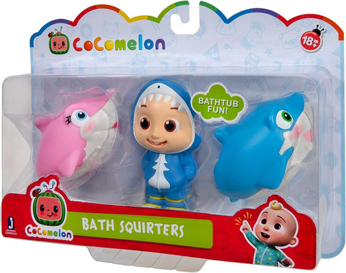 Squirters De Baño Oficiales De Cocomelon Con El Personaje De