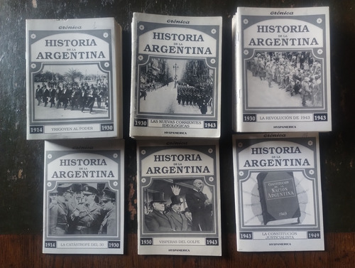 Historia De La Argentina Félix Luna. Crónica Completa (x126) (Usado)