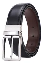 Comprar Cinto Masculino Kartmen Casual Dupla Face Fivela Ajustável Metal Cor Preto Tamanho Único
