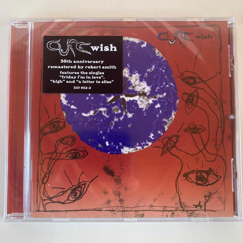 The Cure - Wish 30th Anniversary - 1 Cd Original Sellado