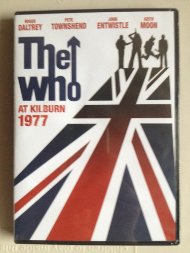 The Who At Kilburn 1977 2 Dvd  Nacional