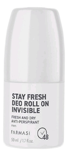 Stay Fresh Deo Roll On Farmasi Desodorante 50 Ml Fragancia Invisible