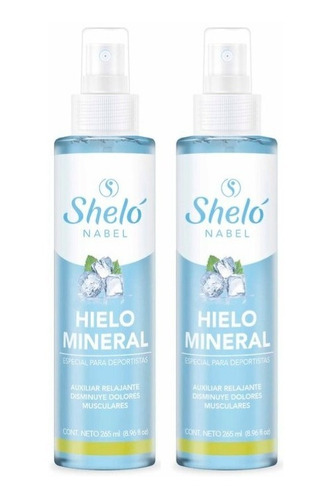 Kit 2 Hielo Mineral Relajante Moscular 265ml Shelo Na S060-2