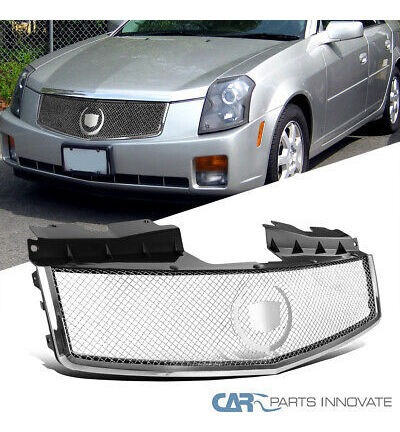 Fits 03-07 Cadillac Cts Polished Chrome S/s Mesh Style F Ttx