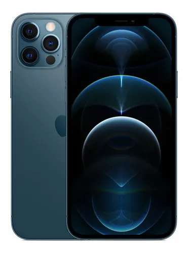 Apple iPhone 12 Pro (128 GB) - Azul-pacífico (Novo com caixa aberta)