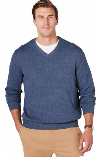 Sweater Old Navy Azul 100% Original Xl Suéter Hombre Casual