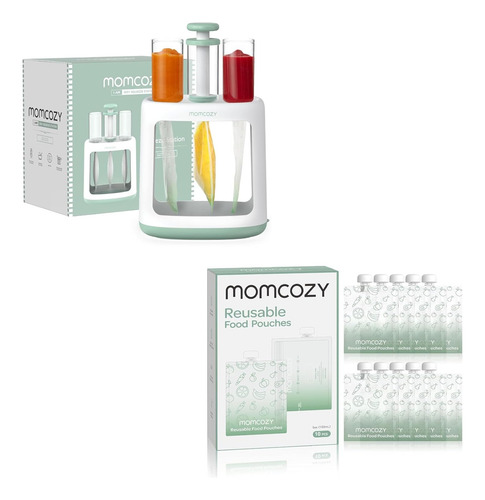 Momcozy Squeeze Station+ Bolsas De Comida Reutilizables De 5