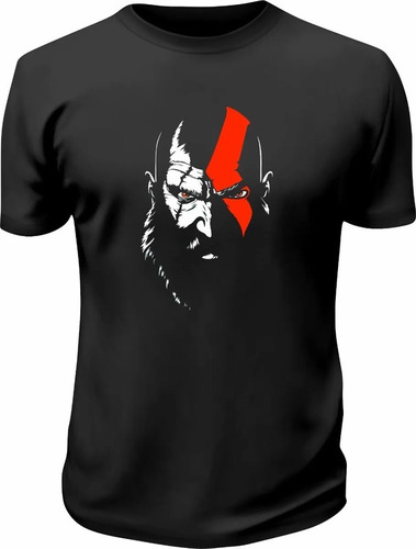 Imagen 1 de 4 de Remera Camiseta God Of War - Kratos - Gamer - Serie - Comic