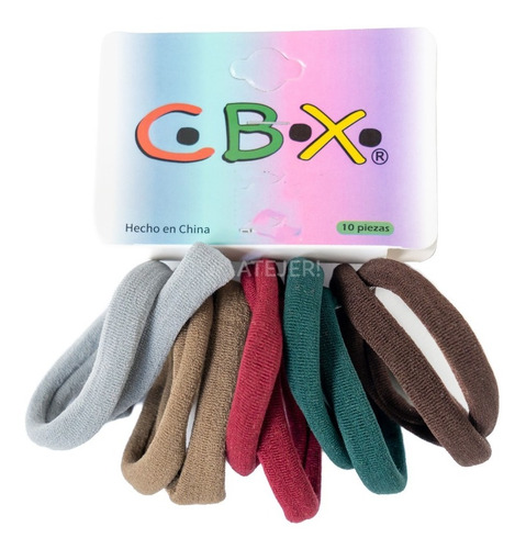 Gomitas Para El Cabello Cbx Toalla Paquete X 10 Unidades